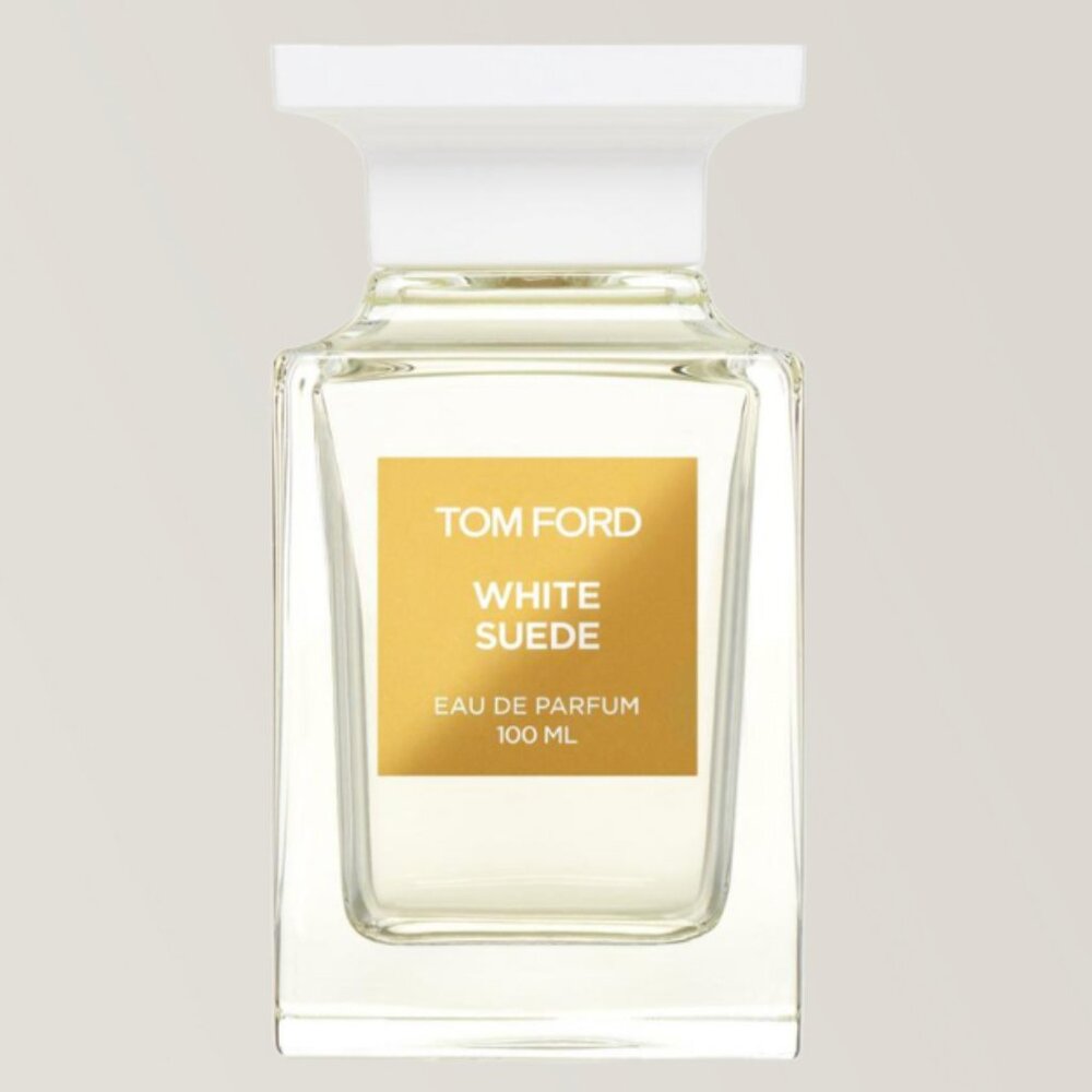 TOM FORD White Suede